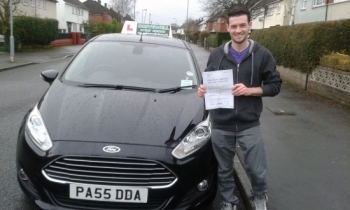 Jason Said absolutely delighted to be clenching his Pass Certificate after passing his test first time today. Jason worked extremely hard, conquered any frustrations with learning to drive and produced a safe and confident drive with only 2 driver faults.  Congratulations and well done again. Looking forward to seeing you on the road in your new ve...
