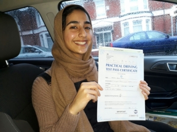 Maryann Shahid very thrilled to be holding her Pass Certificate after passing her Driving Test today A smooth confident drive with few driver faults A pleasure to teach listened on her lessons and always gave 100 A great start to 2018 for Salvina amp; Drivewell Driving Academy Looking forward to seeing you for Pass Plus Congratulations amp; good luck with your driving Salvina Drivewe