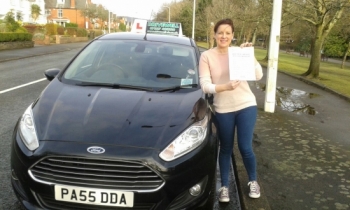 Aoife McDermott thrilled to be holding her Pass Certificate after passing her test first time today.  An excellent, safe , confident drive with only 2 driver faults. A good result after juggling lessons with work. Congratulations and well done again. What a fantastic way to start 2015 for Aoife, Salvina and Drivewell Driving Academy.  Salvina 26th ...