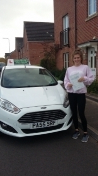 Freya Oliver so thrilled to be holding her Pass Certificate after passing first time today.  A safe and confident drive with only a few driver faults.  A great result from plenty of private practise with dad.  Freya always did her best on lessons listening to any advice and striving to improve.  She joins her brother passing first time with Drivewe...