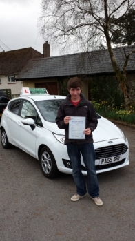 Joel Pell proudly holding her Pass Certificate after passing first time today with a safe drive with 4 driver faults.  A great result after fitting in lessons around other commitments and exams. Well deserved from such a responsible and conscientious approach to learning and driving.  Well done and congratulations again.  Even the examiner was comp...